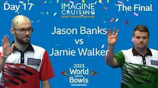 World Indoor Bowls Championship 2023 THE FINAL -  Jason Banks vs Jamie Walker - Day 17