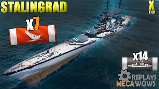 Stalingrad 7 Kills & 179k Damage | World of Warships Gameplay 4k