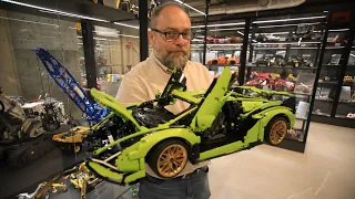 Człowiek, który ma największą kolekcję Lego Technic