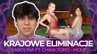 Misja Eurowizja: Droga do Holu | KAROLINA STANISŁAWCZYK FT. CHIKA TORO - Move | REAKCJA #5