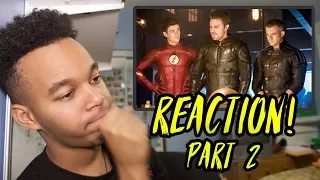 The Flash Season 4 Episode 8 "Crisis On Earth X Part 3" REACTION! (Part 2)