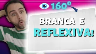 A TELA REFLEXIVA pra VER de QUALQUER LUGAR - Tela VEIDADZ Branca