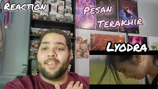 Lyodra - Pesan Terakhir MV |REACTION| First Listen