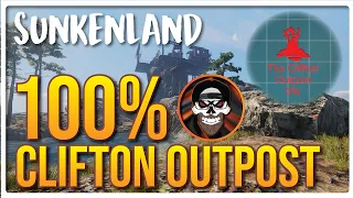 Sunkenland : How to 100% Clifton Outpost. (Helicopter)