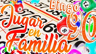 BINGO ONLINE 75 BOLAS GRATIS PARA JUGAR EN CASITA | PARTIDAS ALEATORIAS DE BINGO ONLINE | VIDEO 90