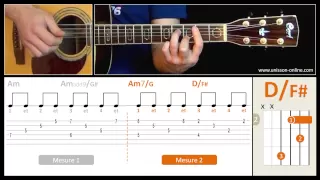 Jouer Stairway to heaven (Led Zeppelin) - Cours guitare. Tuto + Tab