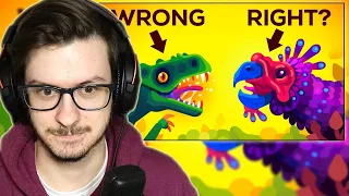 Daxellz Reacts to What Dinosaurs ACTUALLY Looked Like