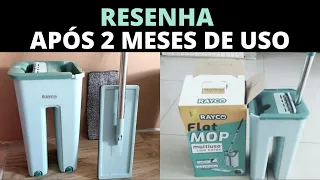 MOP FLAT RAYCO É BOM? 2 MESES DE USO MOP FLAT COM BALDE