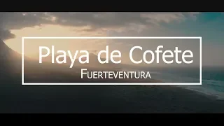 Cofete beach - Fuerteventura - drone movie