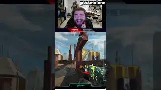 Post Malone Can't Keep It Together After That Arc! - Apex Legends