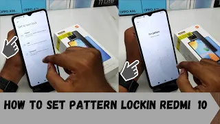 How to Set Pattern Lock in REDMI 10| How to Set Up Screen Lock on XIAOMI Redmi 10