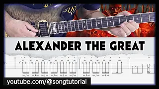 Alexander the Great | FULL TAB | Iron Maiden Cover | Guitar Lesson