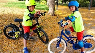 Las BICICLETAS 🚲de DANI y EVAN!! 🎁APRENDEN en 30 minutos!!