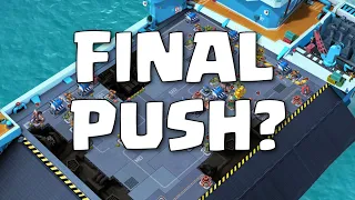 FINAL PUSH *PLANS* For Season 55 Finale! // Boom Beach Warships