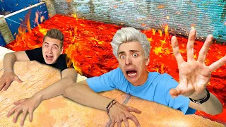 EXTREME THE FLOOR IS LAVA CHALLENGE**part 2**