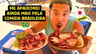 Um japonês se apaixona pela comida brasileira, na Bahia