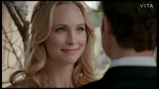 Stefan and Caroline wedding scene - stereo heart