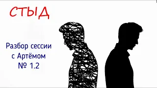 1.2 Артём. Стыд. Интерпретация, разбор сессии с клиентом, гештальт-терапия. Психология случая