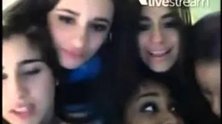 Lauren and camila - Twitcam Feb-13