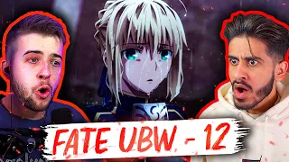 Fate/Stay Night Unlimited Blade Works! Episode 12 REACTION | Group Reaction