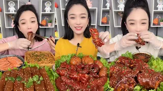 ASMR CHINESE MUKBANG EATING SHOW. [ @MaZarGoop   #yummy #food #asmr #eat ]#183