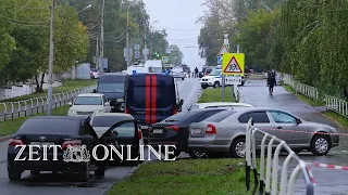 Mindestens 15 Menschen in einer Schule in Russland erschossen