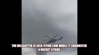 🔴 Russia-Ukraine War: Ukrainian MI 24 Hind Helicopter Unleashes Rocket Strike On Russian Troop