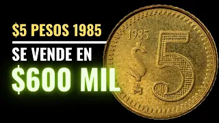 Se Ofrece en MILES de pesos / $5 pesos 1985