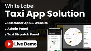 Make Your Own Taxi App & Website | Live Demo | Code Brew Labs