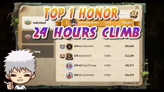 Climb To Top #1 In Honor In 24 Hours! How Much Honor Can One Person Get?