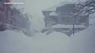 Mammoth Mountain has already surpassed last season's snowfall total