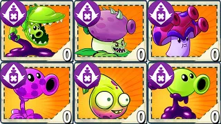 All POISON Plants LEVEL 1000 Power-Up vs Dark Ages Final Boss! WIN The Game! in Plants vs Zombies 2