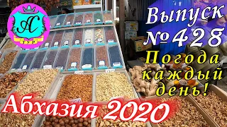 🌴 Абхазия 2020 погода и новости❗17 декабря 💯 Выпуск №428🌡ночью10°🌡днем+14°🐬море+14,0°🌴