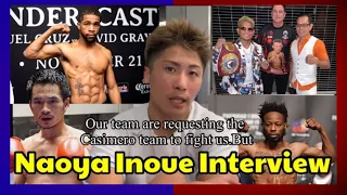 Why the Casimero fight didn't happen?Naoya Inoue's interview .(Tagalog dubbed)(English subbed)