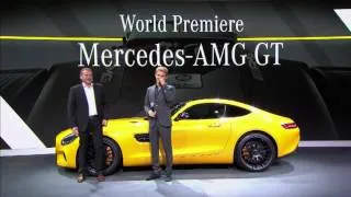 Mercedes-AMG GT World Premiere - Presentation