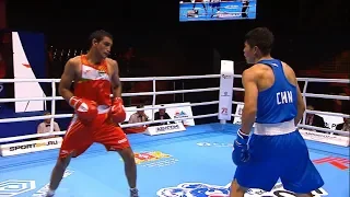 Round of 32 (75kg)  KUMAR Ashish (IND) vs TANGLATIHAN TUOHETAERBIEKE (CHN) /AIBA World 2019