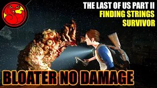 No Damage First Bloater (Survivor Difficulty) VS Ellie & Joel fight - The Last of us Part 2