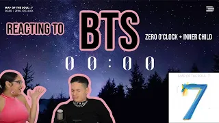 BTS (방탄소년단) - 00:00 (Zero O'Clock) + BTS (방탄소년단) - Inner Child REACTION| FEATURE FRIDAY✌