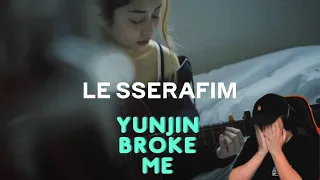 Reaction To  HUH YUNJIN of LE SSERAFIM - ‘Raise y_our glass’