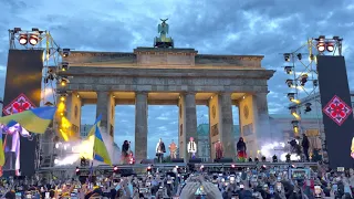 Kalush Orchestra - Stefania @ Brandenburg Gate, Berlin 2022