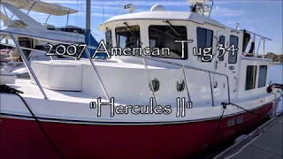 2007 American Tug 34-  Edwards Yacht Sales- SOLD!