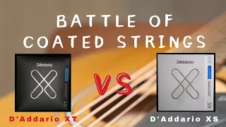 D'Addario XS vs D'Addario XT Acoustic Guitar Strings Comparison