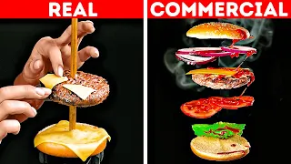 Terrifically realistic tricks advertisers use to make food look delicious