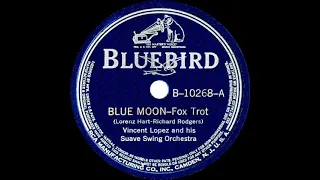 1939 Vincent Lopez - Blue Moon (instrumental)