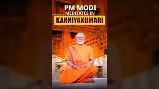 PM Modi Meditates at Swami Vivekananda Rock Memorial in Kanniyakumari, Tamil Nadu