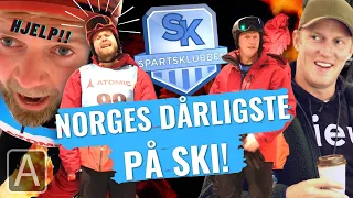 Erik Follestad tvinger Jon Martin til å stå slalom!