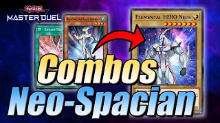 JADEN'S DECK FROM OUTER SPACE!!! NEO-SPACIAN NEOS COMBOS FOR MASTER DUEL! | YU-GI-OH! Master Duel