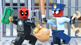 Lego Prison Break -  Stealing Iron Man Suit