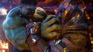 Hulk vs Thanos | Fight Scene - Avengers Infinity War (2018) Movie CLIP HD