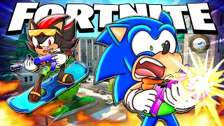 Sonic & Shadow Play FORTNITE!!